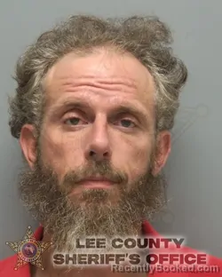 Mugshot of Robert Joseph Sloan booked in Lee County, Florida on August 25, 2026