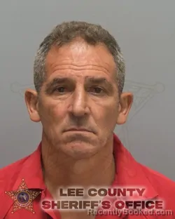 Mugshot of Armando Fonseca Navarro booked in Lee County, Florida on August 26, 2026