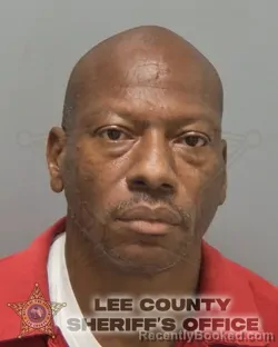 Mugshot of Michael Shaun Seward booked in Lee County, Florida on August 26, 2026
