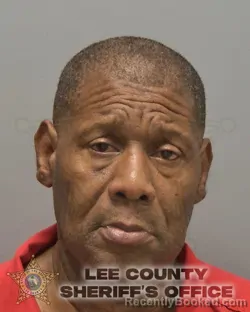 Mugshot of Roosevelt James Ceasar booked in Lee County, Florida on August 26, 2026