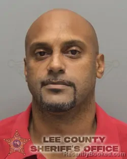 Mugshot of Jose Miguel Castillo booked in Lee County, Florida on August 26, 2026