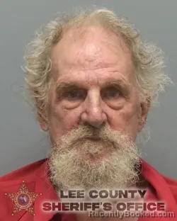 Mugshot of Robert David Jr. Taylor booked in Lee County, Florida on August 26, 2026