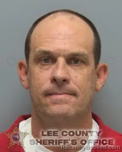Mugshot of James Paul Ii Milford booked in Lee County, Florida on August 26, 2026