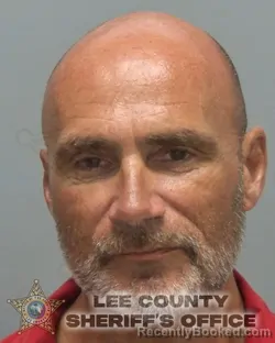 Mugshot of Daniel Owen Clapper booked in Lee County, Florida on August 27, 2026