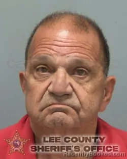 Mugshot of Eduardo Benito Gonzalez booked in Lee County, Florida on August 27, 2026