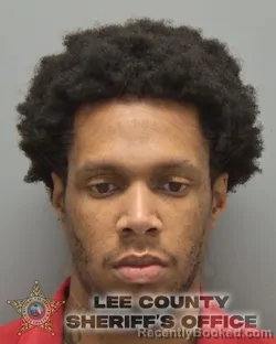 Mugshot of Rashad Devonte' Love booked in Lee County, Florida on August 27, 2026