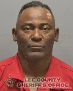 Mugshot of Leonall Arango-Hernandez booked in Lee County, Florida on August 27, 2026