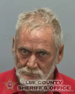 Mugshot of James Quinn booked in Lee County, Florida on August 27, 2026