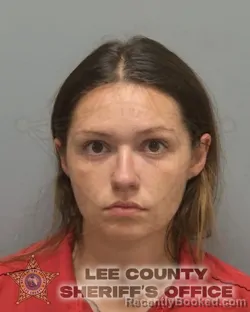Mugshot of Eve Malynn Becker booked in Lee County, Florida on August 27, 2026