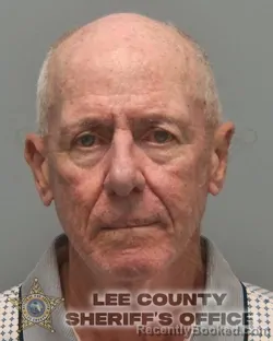 Mugshot of James Francis Conway booked in Lee County, Florida on August 28, 2026
