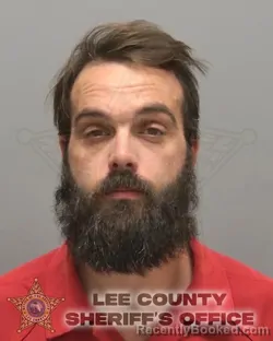 Mugshot of Joshua Timothy Henry Smith booked in Lee County, Florida on August 28, 2026