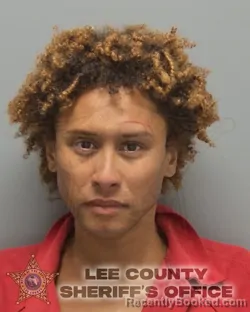 Mugshot of Rashaud Malik Williams booked in Lee County, Florida on August 28, 2026