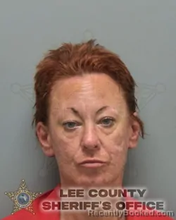 Mugshot of Kelly Licciardi booked in Lee County, Florida on August 28, 2026