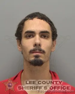Mugshot of Jaden Michael Donovan booked in Lee County, Florida on August 28, 2026