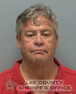 Mugshot of George Hernando Aristizabal booked in Lee County, Florida on August 28, 2026