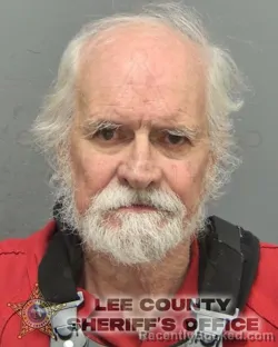 Mugshot of Joseph Daniel Hart booked in Lee County, Florida on August 28, 2026