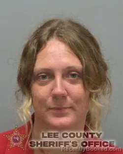 Mugshot of Madison Shaye Tipton booked in Lee County, Florida on August 29, 2026