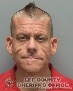 Mugshot of Christopher Mathew Urbanski booked in Lee County, Florida on August 29, 2026