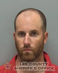 Mugshot of Michael Jordon Kozub booked in Lee County, Florida on August 29, 2026