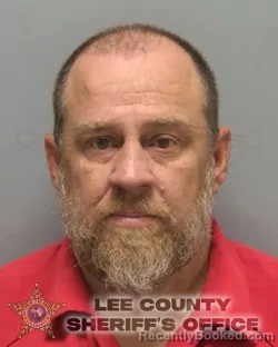 Mugshot of Daniel Stephen Weber booked in Lee County, Florida on August 29, 2026