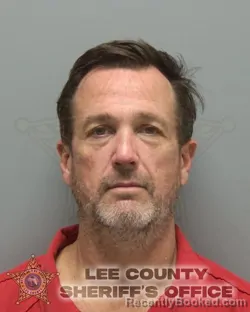 Mugshot of Erik Kurt Boe booked in Lee County, Florida on August 29, 2026