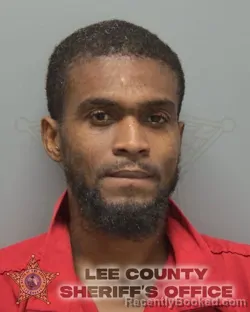 Mugshot of Andrae Adrian Patterson booked in Lee County, Florida on August 29, 2026