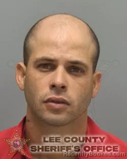 Mugshot of Gremis Cueto Aguiar booked in Lee County, Florida on August 29, 2026