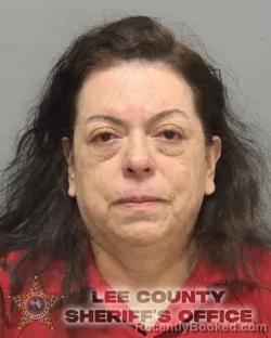 Mugshot of Guadalupe Martinez booked in Lee County, Florida on August 30, 2026