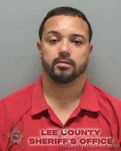 Mugshot of Joseph Elicer Kuilan Vazquez booked in Lee County, Florida on August 30, 2026
