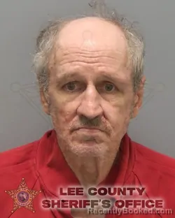 Mugshot of James Patrick Lamb booked in Lee County, Florida on August 30, 2026