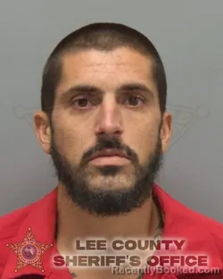 Mugshot of Karel Villadonga booked in Lee County, Florida on August 30, 2026