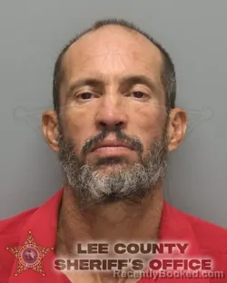 Mugshot of Javier Torres booked in Lee County, Florida on August 31, 2026