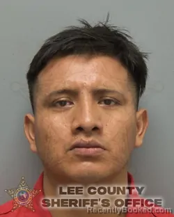 Mugshot of Gaspar Ramirez Vargas booked in Lee County, Florida on August 31, 2026