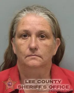 Mugshot of Tracy Lynn Burden booked in Lee County, Florida on September 1, 2026