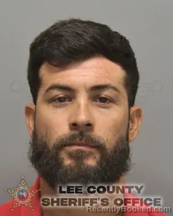 Mugshot of Alexis Garcia Hernandez booked in Lee County, Florida on September 2, 2026