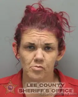 Mugshot of Melody Dawn Ducasse booked in Lee County, Florida on September 2, 2026