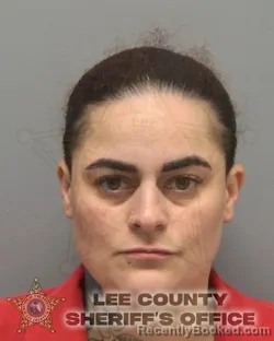 Mugshot of Jeannie Rodriguez booked in Lee County, Florida on September 2, 2026