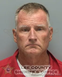 Mugshot of Craig David Rehard booked in Lee County, Florida on September 10, 2026