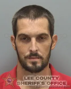 Mugshot of Eric Gregory Corliss booked in Lee County, Florida on September 10, 2026