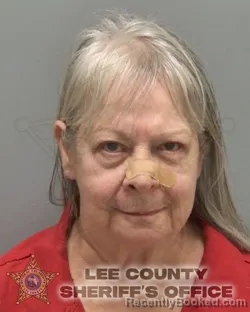 Mugshot of Dee Rose Anderson booked in Lee County, Florida on September 10, 2026