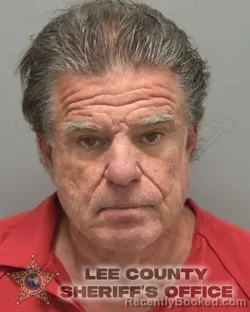 Mugshot of James Ronald Wolcott booked in Lee County, Florida on September 10, 2026