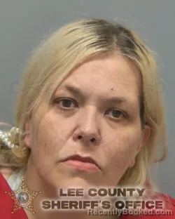 Mugshot of Hannah Starr Cross booked in Lee County, Florida on September 10, 2026