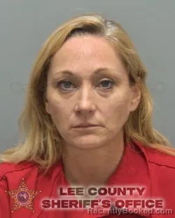 Mugshot of Rachel Ann Chestnut booked in Lee County, Florida on September 10, 2026