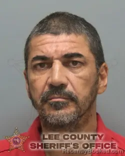 Mugshot of Robert Sterling Palacio booked in Lee County, Florida on September 11, 2026