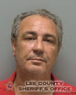 Mugshot of Chad Dean Borrero booked in Lee County, Florida on September 11, 2026