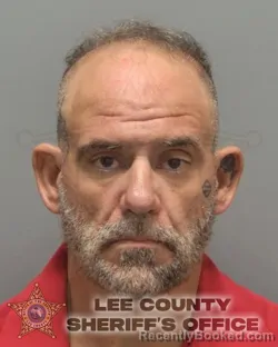 Mugshot of James Jeremy Melton booked in Lee County, Florida on September 12, 2026