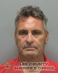Mugshot of Joseph Scott Casey booked in Lee County, Florida on September 12, 2026