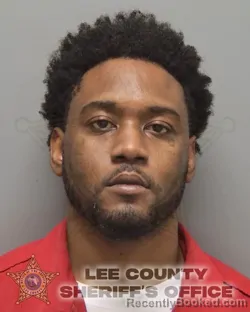 Mugshot of Darius Jerome Goree booked in Lee County, Florida on September 12, 2026