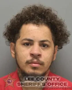 Mugshot of Angel Adolfo Armaignac booked in Lee County, Florida on September 12, 2026