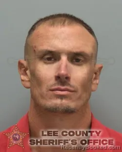 Mugshot of Sean Andrew Maxwell booked in Lee County, Florida on September 12, 2026